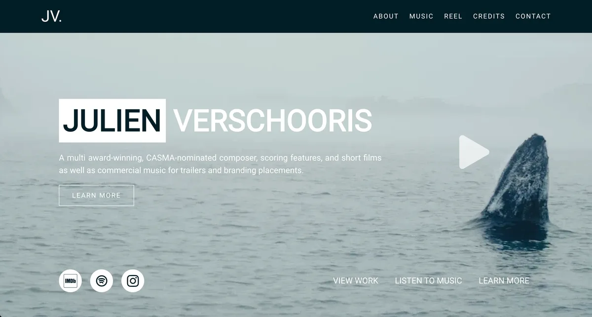 The Julien Verschooris website